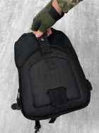Сумка тактична нагрудна Tactical bag Black 20 л - зображення 5