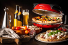 Piec do pizzy Ariete Pizza in 4 'minutes 909 Red (8003705116702) - obraz 7
