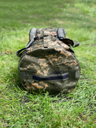 Рюкзак-сумка-баул вещмешок армейский 90л пиксель - изображение 3