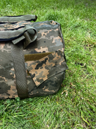 Рюкзак-сумка-баул речмішок армійський 90л піксель - зображення 4