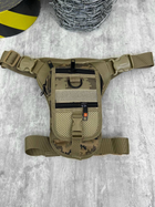 Тактична сумка поясна на ногу Tactical Bag Піксель - изображение 5
