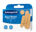 Пластир Salvequick Aqua Resist водонепроникний 22 шт (7310616071244) - зображення 1