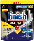 Kapsułki do zmywarki FINISH Ultimate All in 1 Lemon 50 szt (5908252004836) - obraz 1