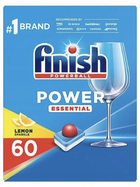 Tabletki do zmywarki FINISH Power Essential Lemon 60 szt (5908252005161) - obraz 1
