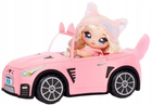 Машинка для ляльок Mаttel Плюшевий кабріолет Na! Na! Na! Surprise (0035051572411) - зображення 8