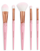 Набір пензлів для макіяжу Makeup Revolution Melt Me Chocolate Brush Set 5 шт (5057566157988) - зображення 1