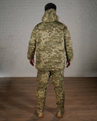 Форма армійська зимова водонепроникаюча ГРЕТА з утеплювачем ХОЛОСОФТ піксель штани бушлат з капюшоном XL - (52) - зображення 5