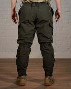 Зимові тактичні штани SoftShell з утеплювачем ХОЛОСОФТ олива теплі водонепроникаючі S - (46) - зображення 2