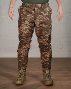 Зимние тактические брюки SoftShell с утеплителем ХОЛОСОФТ пиксель теплая флисовая подкладка M - (48) - изображение 1