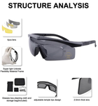 Тактические очки Frontier с 4 линзами - изображение 3