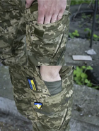 Тактичні штани Caiman Aggressor піксель Ріп-Стоп штани для військовослужбовців M - зображення 4