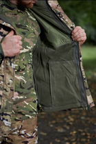 Куртка Софтшел Han Wild G8 Soft Shell размер S мультикам с флисовой подкладкой до -15 - изображение 9