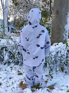 Маскировочный зимний костюм Белый onesize - изображение 3