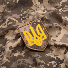 Шеврон на липучке Герб Украины на пикселе 8х10 см (800029444) - изображение 6