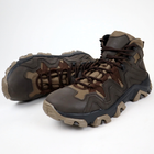 Ботинки кожаные OKSY TACTICAL Brown демисезонные 44 размер - изображение 3