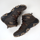 Ботинки кожаные OKSY TACTICAL Brown демисезонные 44 размер - изображение 6