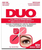 Клей для вій Ardell Duo 2 - in - 1 Brush - On Striplash Adhesive Dark and Clear 5 г (73930656968) - зображення 1