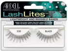 Rzęsy sztuczne Ardell Lash Lites na pasku 330 Black 1 para (74764614780 / 74764613301) - obraz 1