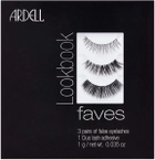 Набір накладних вій та клей Ardell Lookbook Faves + Duo Lash Adhesive 3 пари 1 г (74764672575) - зображення 1