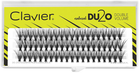 Kępki rzęs Clavier DU2O Double Volume 10 mm (5907465652223) - obraz 1