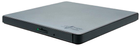 Zewnętrzny napęd optyczny Hitachi-LG Externer DVD-Brenner HLDS GP57ES40 Slim USB Silver (GP57ES40.AHLE10B) - obraz 2