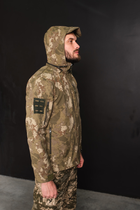 Куртка чоловіча тактична Мультикам Accord Туреччина Софтшел Soft-Shell ЗСУ 8718 XXL хакі - зображення 6