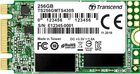 Dysk SSD Transcend MTS430S 256GB M.2 SATA III 3D NAND TLC (TS256GMTS430S) - obraz 1