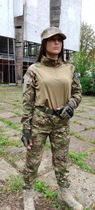 Форма жіноча Мультикам Бойова форма тактичні штани Камуфляжна форма L 3XL - зображення 5