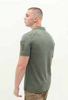 Футболка хаки тактическая Combat ВСУ хаки рубашка поло олива XL - изображение 4
