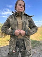 Куртка тактическая камуфляж куртка Женская COMBAT Soft-Shell камуфляж ВСУ S XL - изображение 3