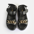 Жіночі сандалі Buffalo Calzature 1602154 40 Чорні (4061516658303) - зображення 5
