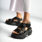 Жіночі сандалі Buffalo Calzature 1533300 38 Чорні (4061516664441) - зображення 2