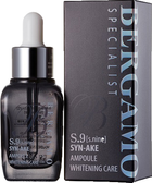 Serum do twarzy Bergamo S.9 SYN-AKE Ampoule Whitening Care z jadem węża 30 ml (8809180017776)