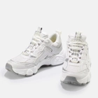 Sneakersy damskie z siatki na wysokiej platformie do kostki Buffalo Calzature 1630649 39 Biały/Srebrny (4061516519901) - obraz 4