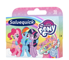 Пластырь Salvequick My Little Pony для детей 20 шт (7310610020347) - изображение 1