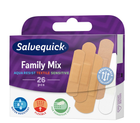 Набор пластырей Salvequick Family Mix 26 шт (7310615966244) - изображение 1