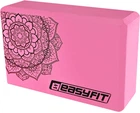 Блок для йоги EasyFit Mandala EF-1819-P йога кирпич-пропс для стретчинга и растяжки Розовый (56001930)