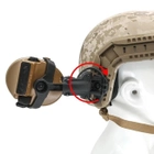 Крепление на шлем Чебурашки для наушников 3M Peltor Comtac + запасные скобы, Black (15161) - изображение 6
