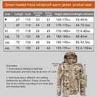 Куртка з підігрівом від PowerBank 7 зон XL Камуфляж (1013-384-00) - зображення 9