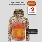 Куртка с подогревом от PowerBank 7 зон XXL Камуфляж (1013-384-01) - изображение 3