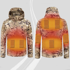 Куртка с подогревом от PowerBank 7 зон XXL Камуфляж (1013-384-01) - изображение 15