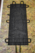 Носилки эвакуационные медицинские мягкие бескаркасные прорезиненные с фиксатором Signal, Черные Oxford (PVC) SG00059 - изображение 6