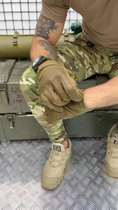 Тактичні рукавички Wallizard Tactical Стрілецькі Койот XL - зображення 3