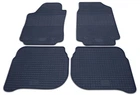 Автомобільні килимки поліки в салон на Audi A6 C4 94-97 4шт чорні Polytep Ауді А6 АМ00459211