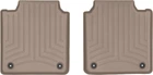 Автомобильные коврики в салон Weathertech на Porsche Panamera Executive 17- 2-й ряд бежевые Порше Панамера WT0028478