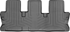 Автомобильные коврики в салон Weathertech на Toyota Highlander 14-19 3-й ряд черные Тойота Хайлендер WT0013834