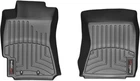 Автомобильные коврики в салон Weathertech на SUBARU FORESTER 09-13 передние черные Субару Форестер WT0013654