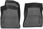 Автомобильные коврики в салон Weathertech на Audi A4 17- передние черные Ауди А4 WT0011541