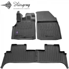Автомобильные коврики в салон на Renault Grand Scenic 3 09-16 4шт черные Stingray Рено Гранд Сценик АМ00471011