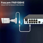 Rejestrator sieciowy Foscam FN9108HE Czarny (FN9108HE-B) - obraz 7